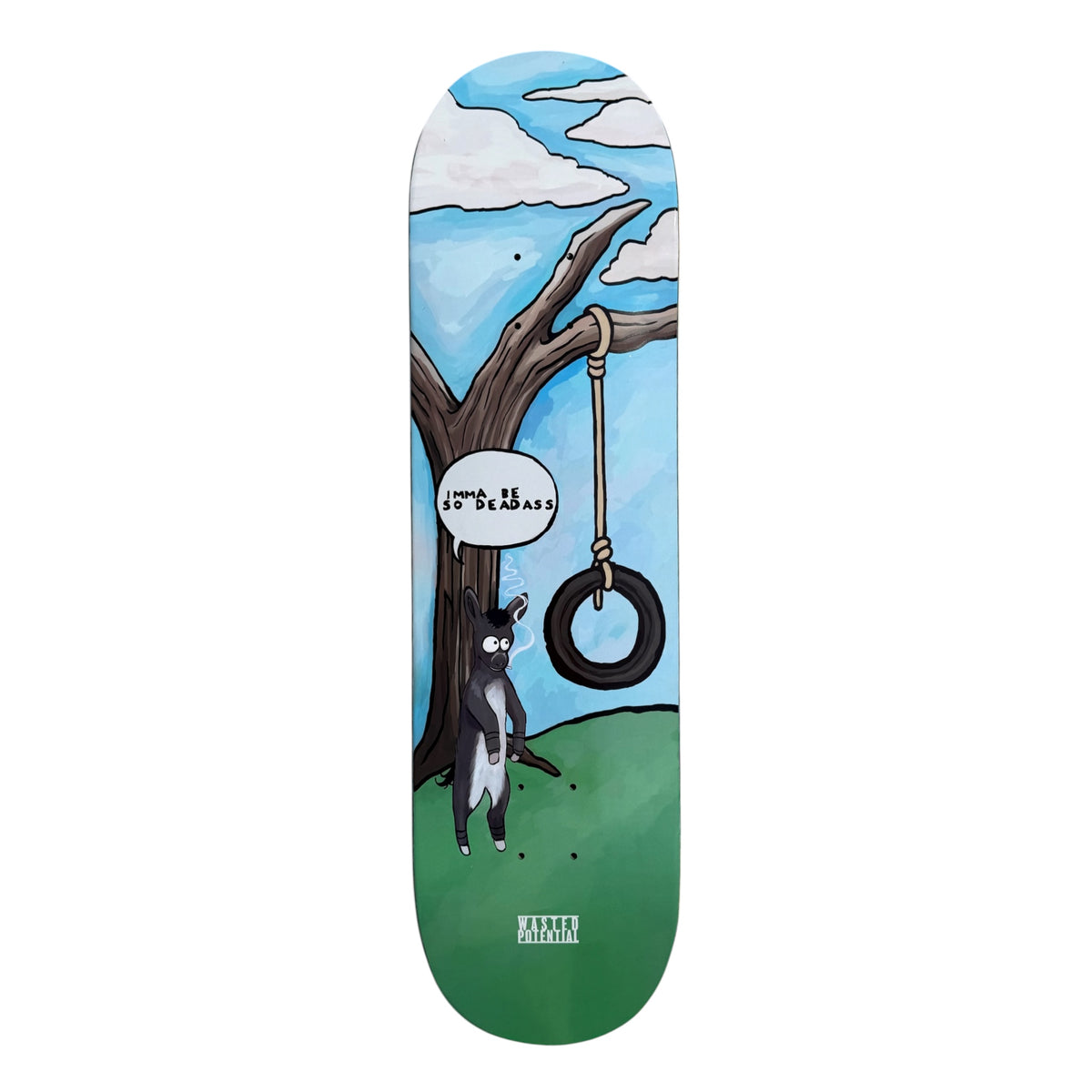 "Dead Ass" Deck - Wasted Potential Skateboards