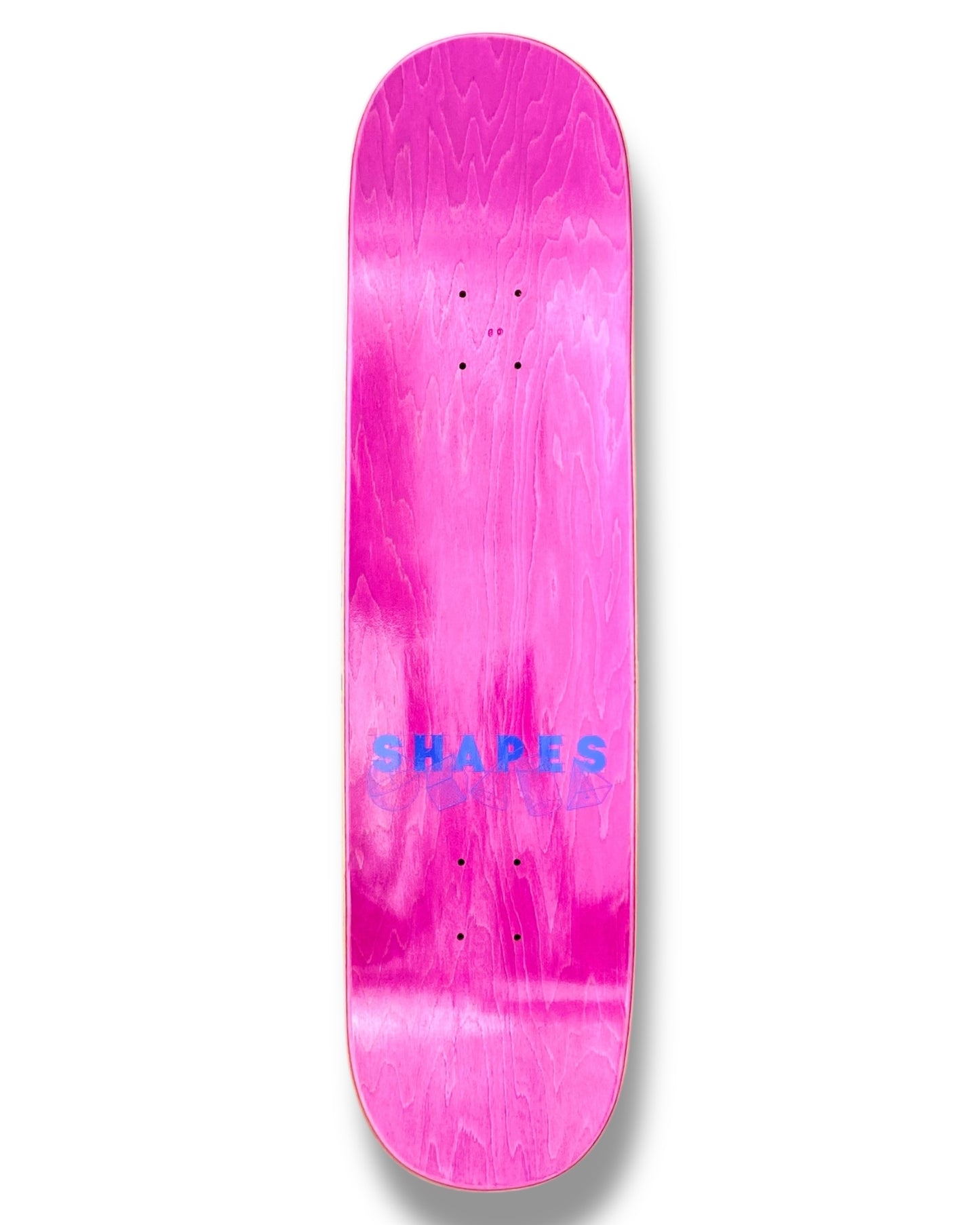 "Geometric Solids" skateboard deck