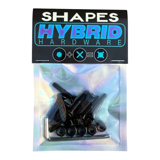 SHAPES 1” Hybrid Hardware - Black