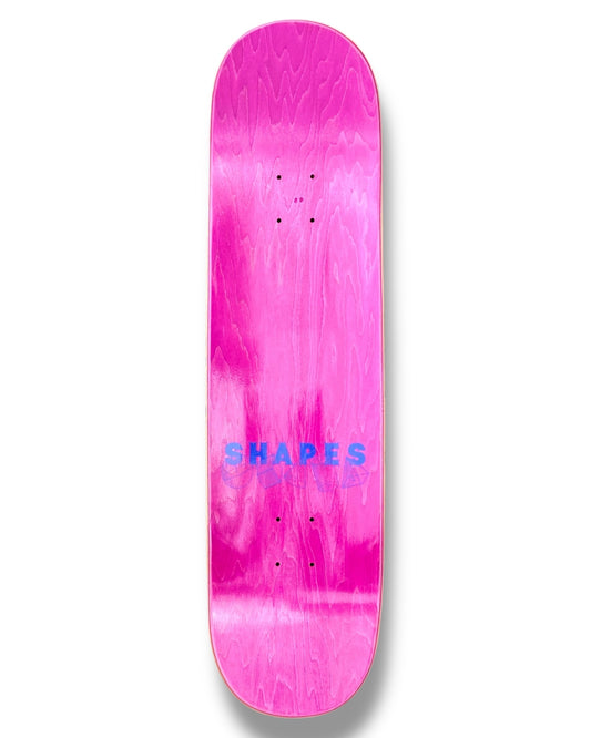 "Geometric Solids" skateboard deck