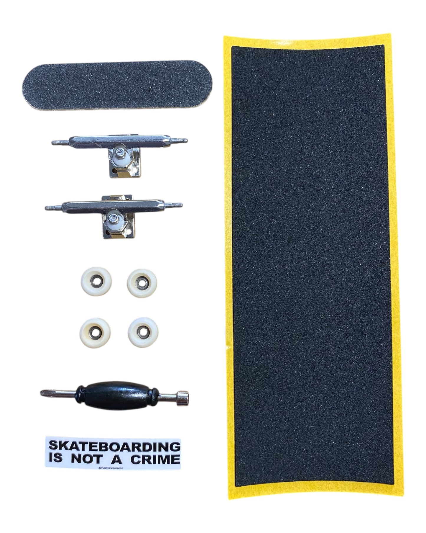 Arcanum "Le Crocodile" Fingerboard Complete - Cruiser Shape - 35mm
