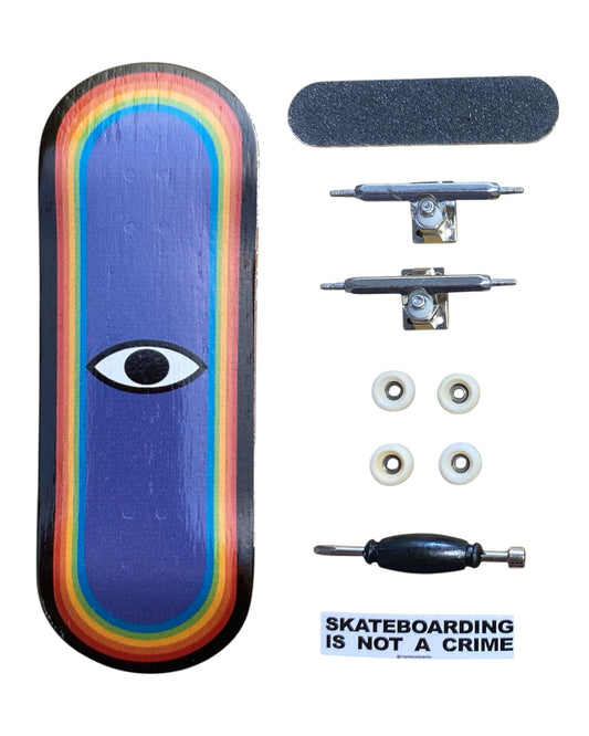 Arcanum "Eye of Providence" Fingerboard Complete - 34mm