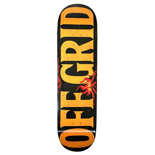 Off Grid - Campfire Skateboard Deck