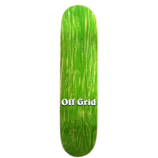 Off Grid - Dome Skateboard Deck